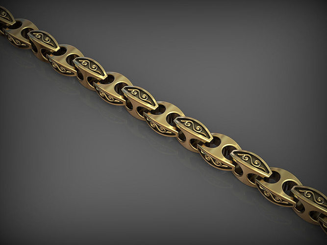 Chain Link 33 3D print model