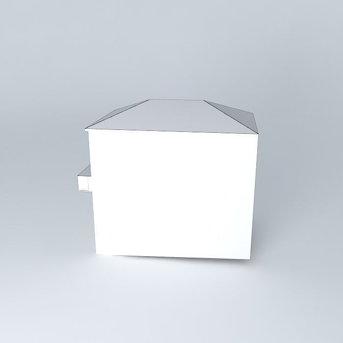 Center square5 building5 Free 3D model_3