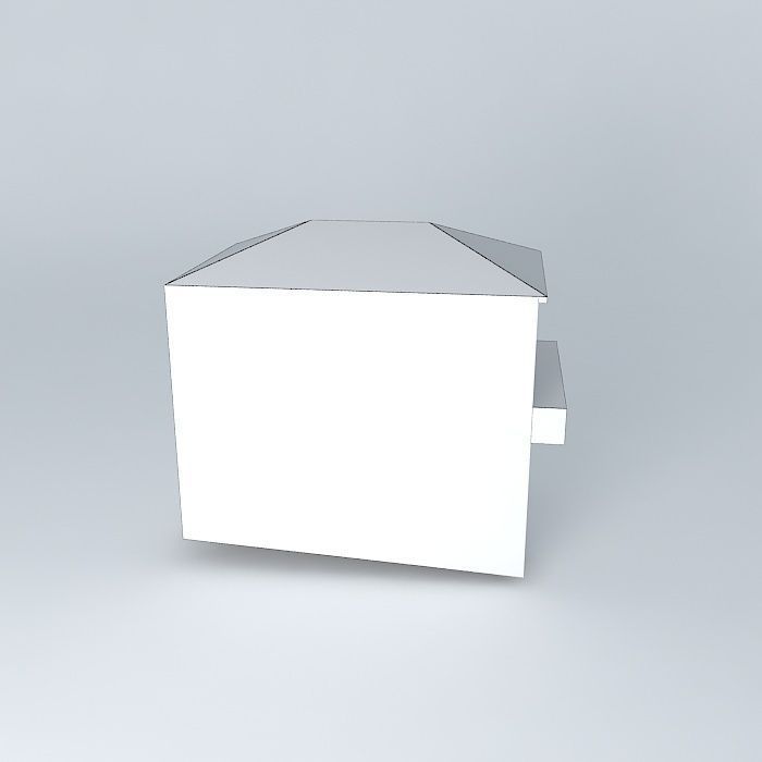 Center square5 building5 Free 3D model_4