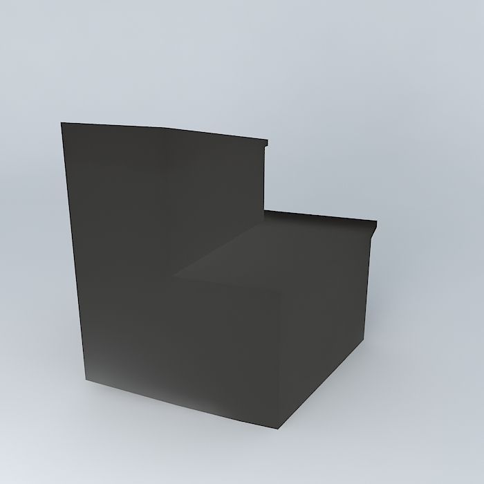 Center square6 building2 Free 3D model_1