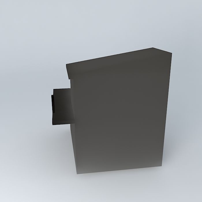 Center square6 building2 Free 3D model_2