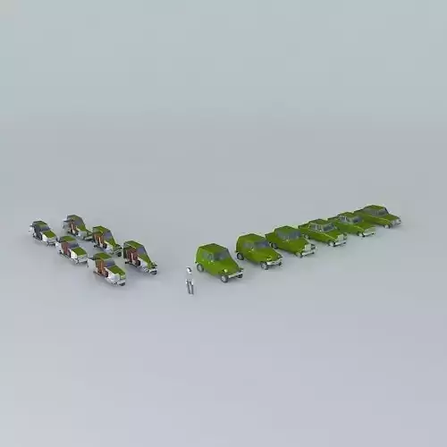 Fictional Eastern Europe car evolution