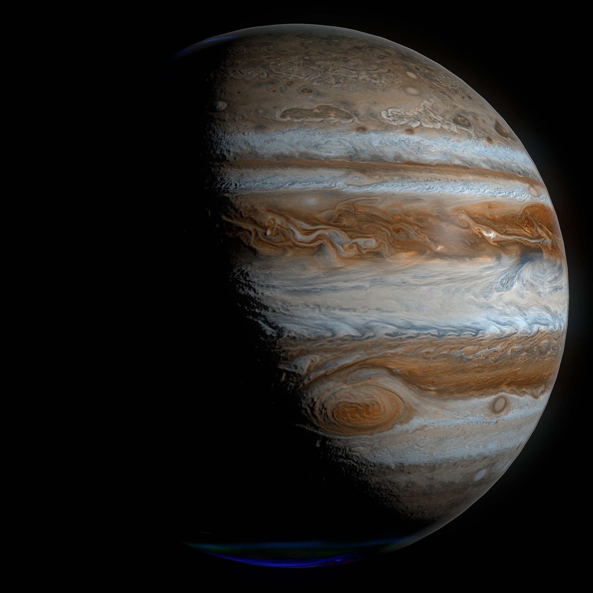 Hyperrealistic 4k Jupiter 3D model_1