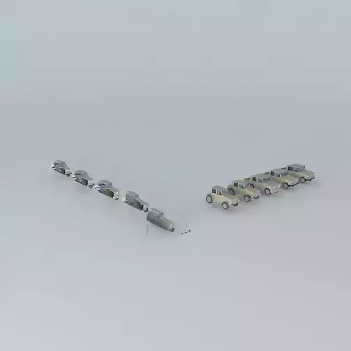 Fictional Eastern Europe car evolution