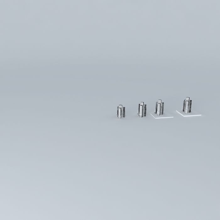 Burj Dubai Construction pt 2 Free 3D model_2