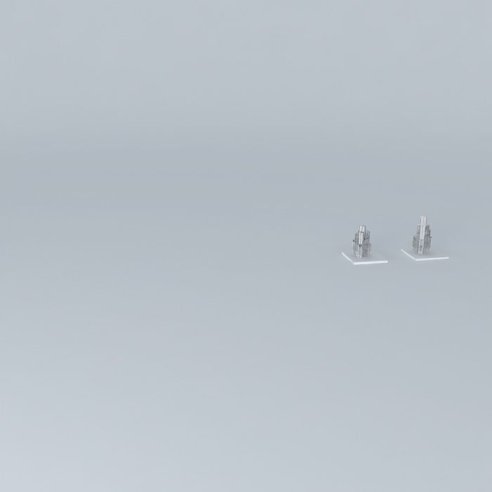 Burj Dubai Construction Pt 3.0 Free 3D model_2