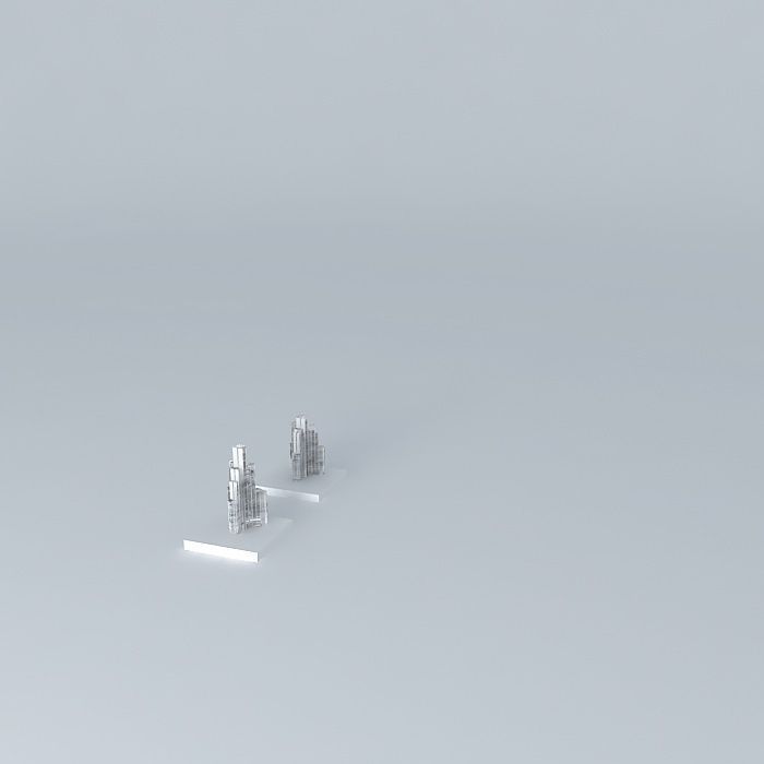 Burj Dubai Construction Pt 3.0 Free 3D model_1