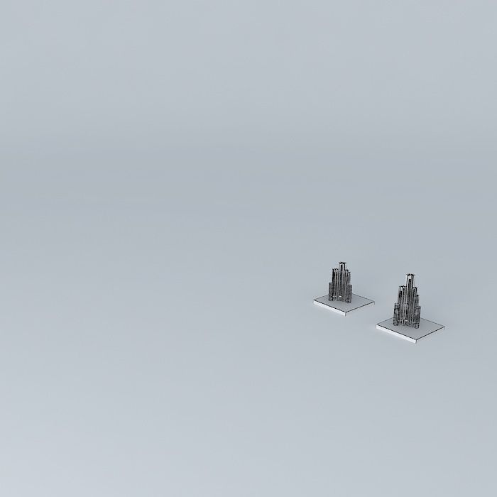 Burj Dubai Construction Pt 3.0 Free 3D model_4