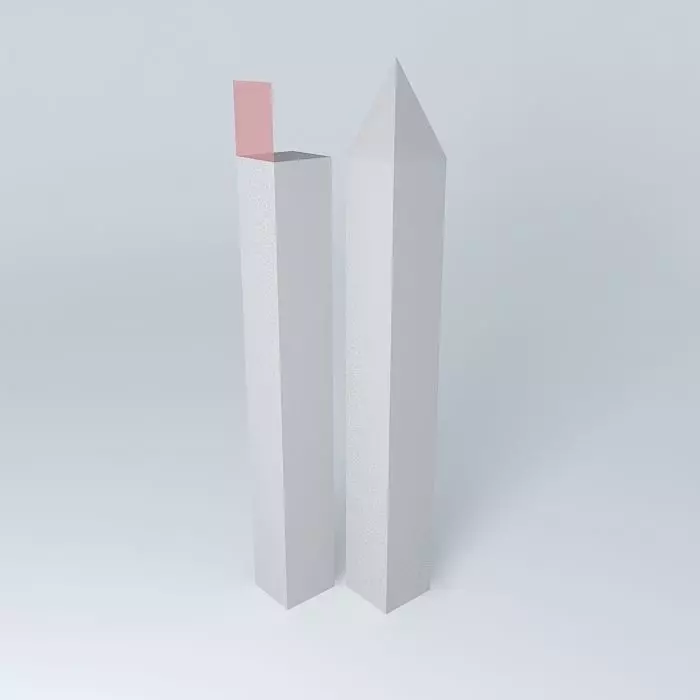 My dream rebuilt twin towers Free 3D model
