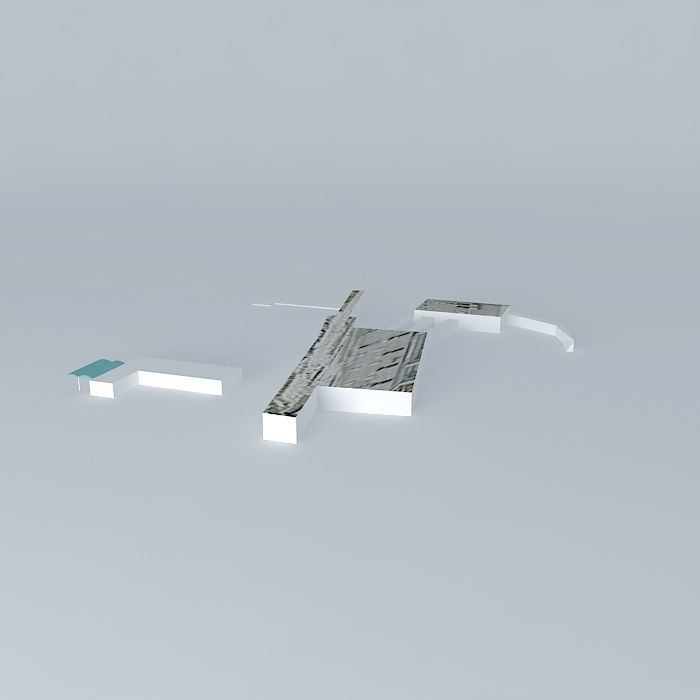 Tempory PATH station WTC Free 3D model_1