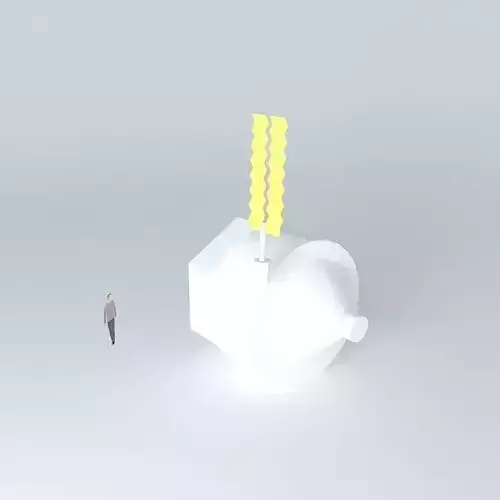 Mir space station Pt 2 Kvant 1 Free 3D model