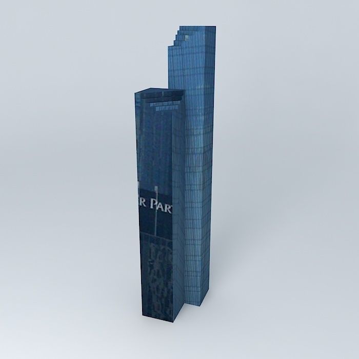 rialto towers Free 3D model_1