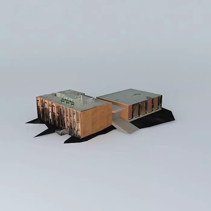 Auroral Observatory Tromso Free 3D model_0