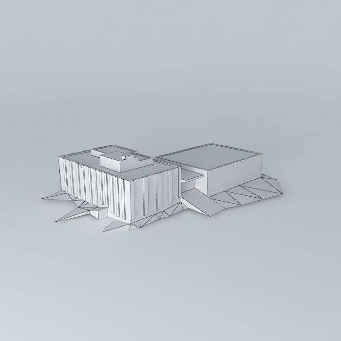 Auroral Observatory Tromso Free 3D model_3