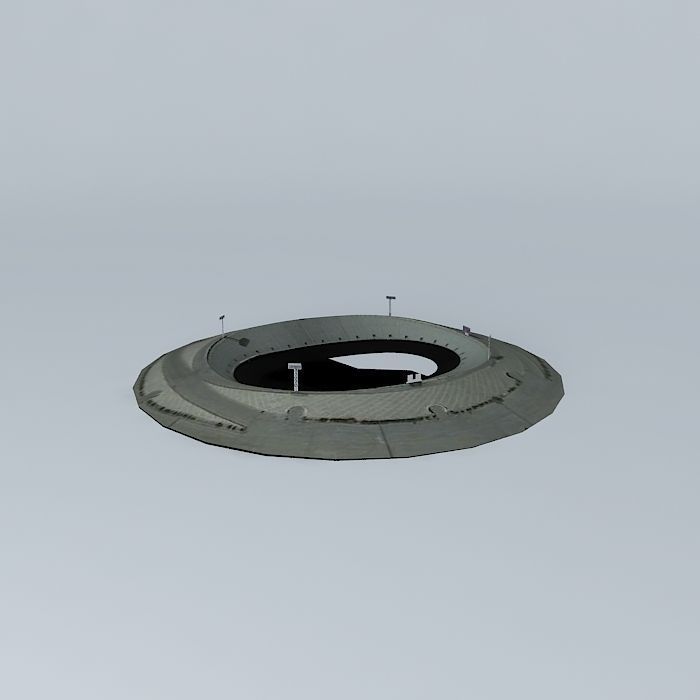 Azadi Stadium 3D model_2