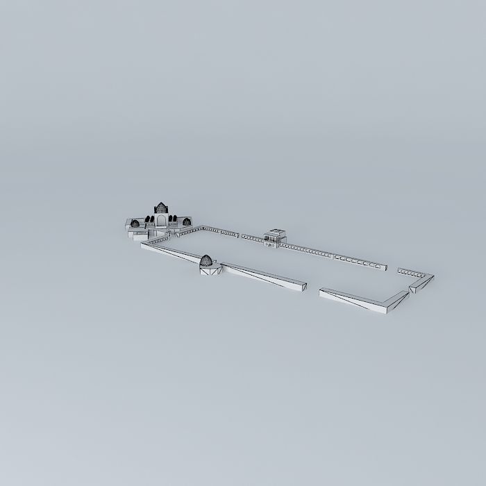 Naqshe Jahan Square Free 3D model_4