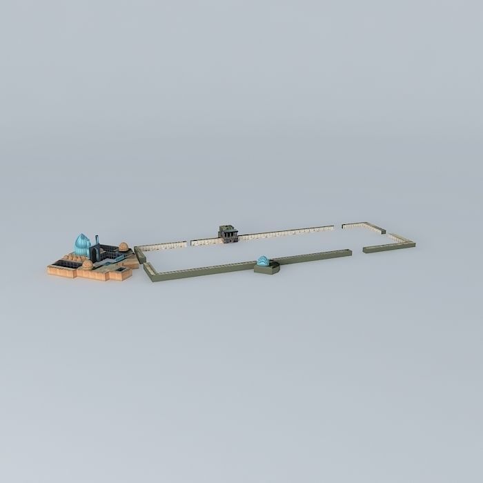 Naqshe Jahan Square Free 3D model_2