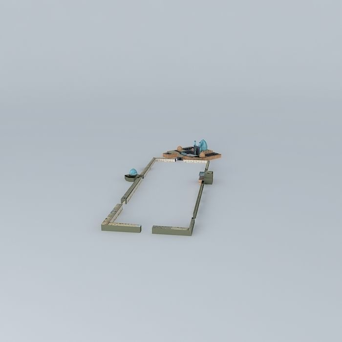 Naqshe Jahan Square Free 3D model_1
