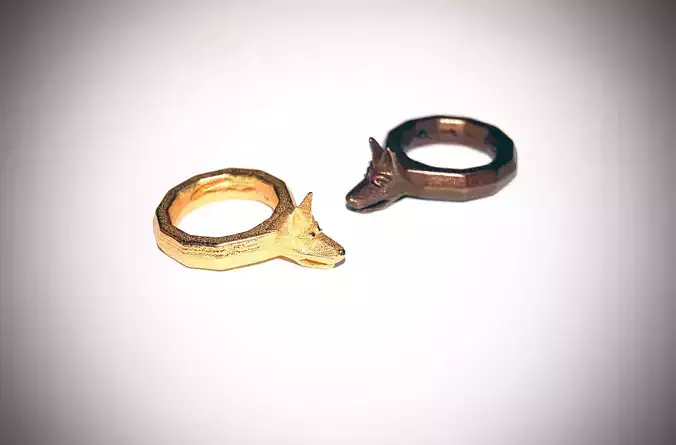 Dog Ring D18 3D print model