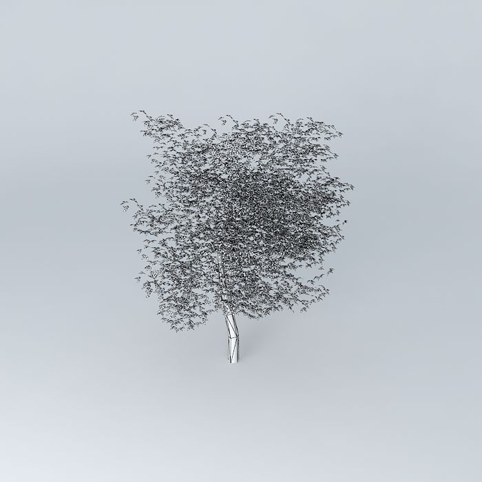 Tree corporate university Free 3D model_4