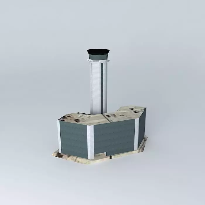 tower airport Free 3D model