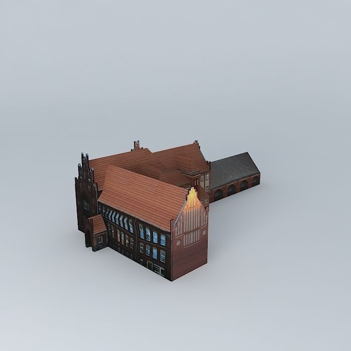 Primary School No 1 3D model_1