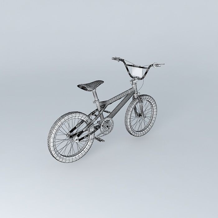 Boy bike Free 3D model_3