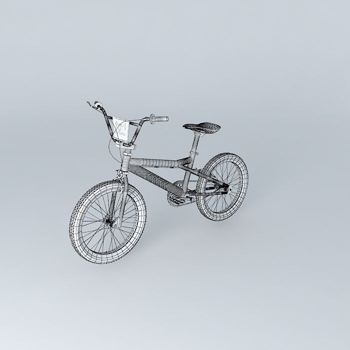 Boy bike Free 3D model_4