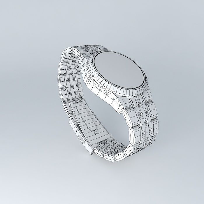 SEIKO 5 watch Free 3D model_3