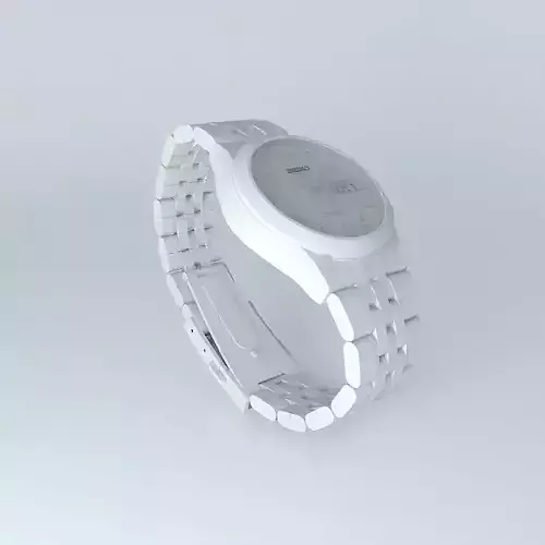 SEIKO 5 watch Free 3D model