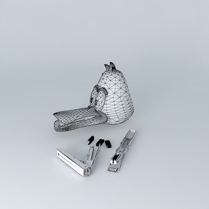 Happy Daffy Free 3D model_4