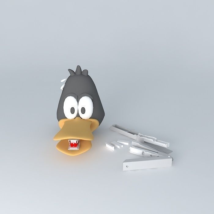 Happy Daffy Free 3D model_2