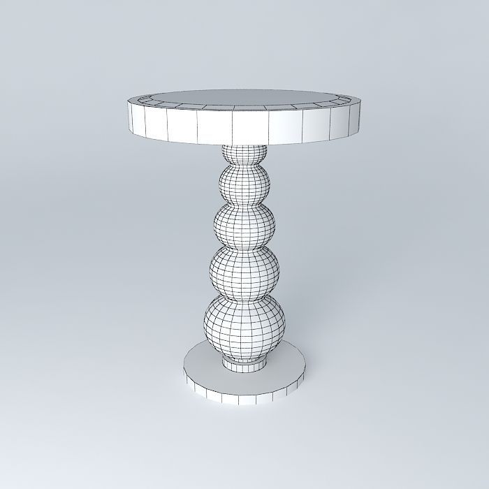 Jugglers From Table Free 3D model_4