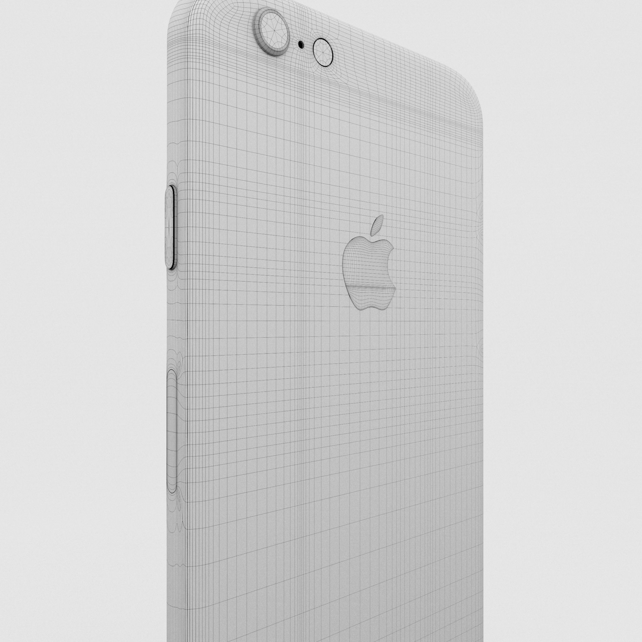 Iphone 6S Rose Gold 3D model_24