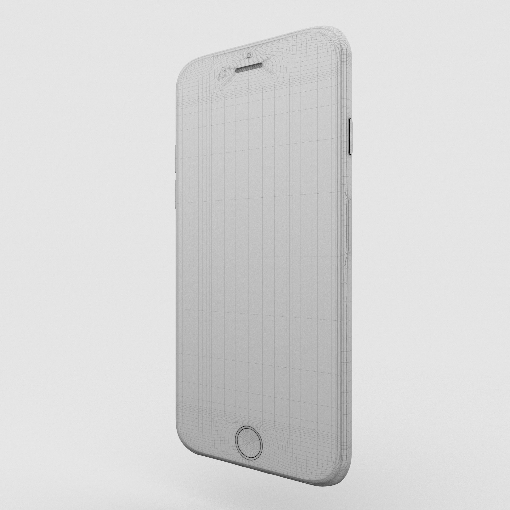 Iphone 6S Rose Gold 3D model_25