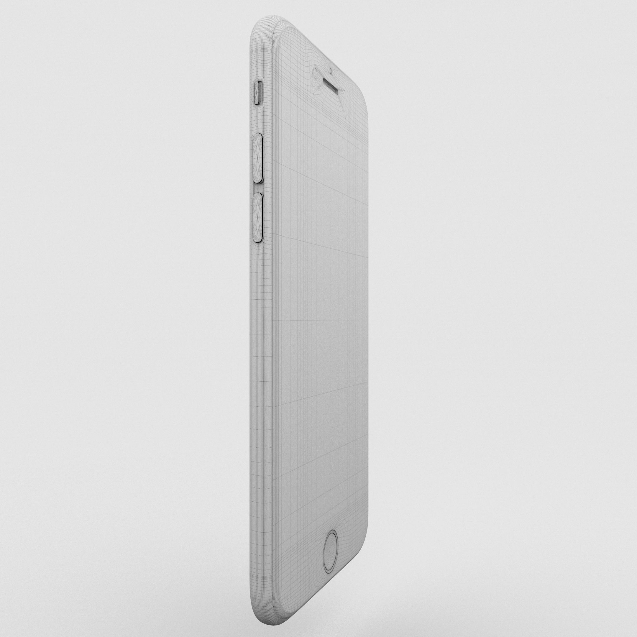 Iphone 6S Rose Gold 3D model_19
