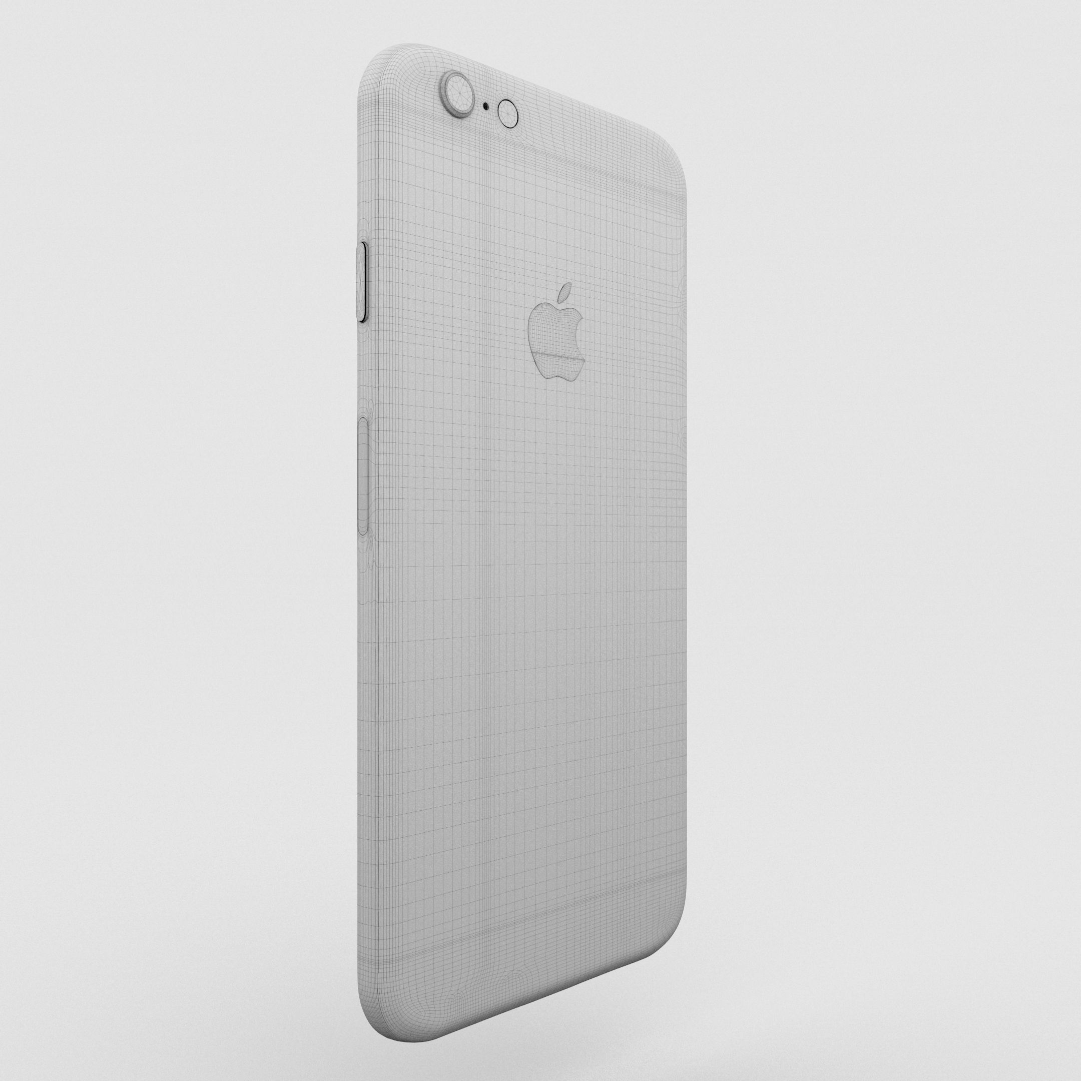 Iphone 6S Rose Gold 3D model_20
