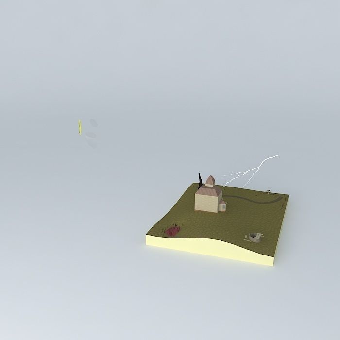 House on Haunted Hill Free 3D model_1