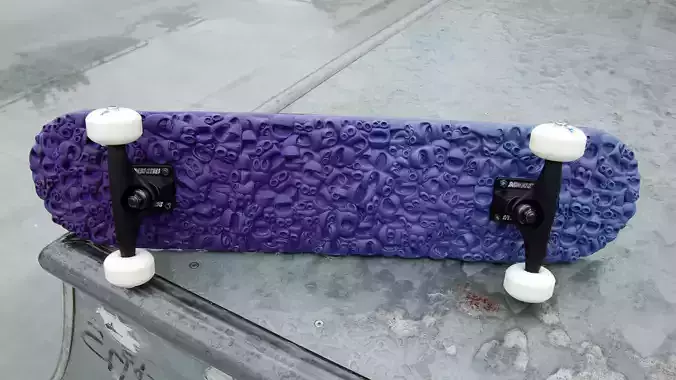 Skateboard Deck 3D print model