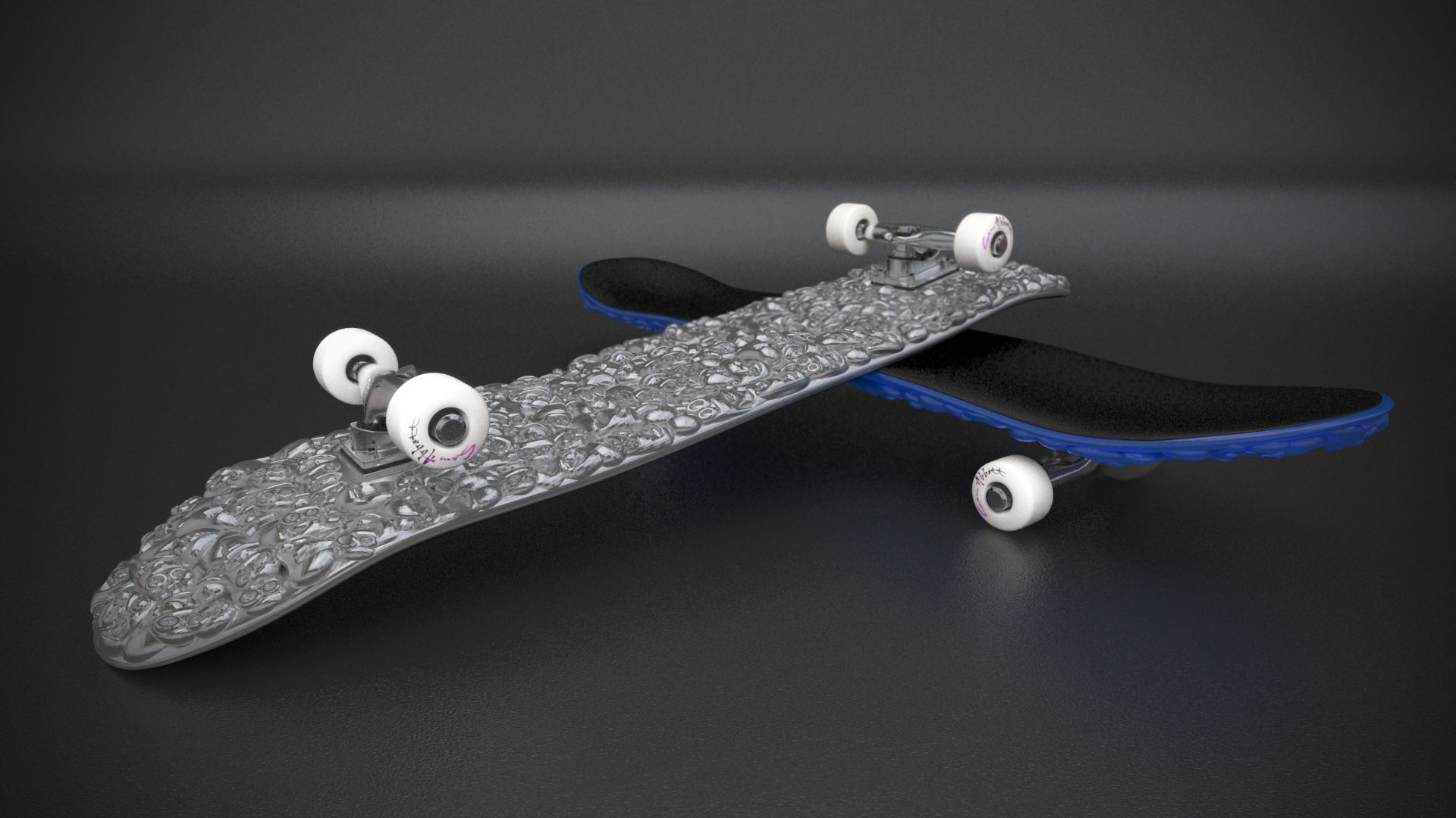 Skateboard Deck 3D Model 3D printable STL | CGTrader.com