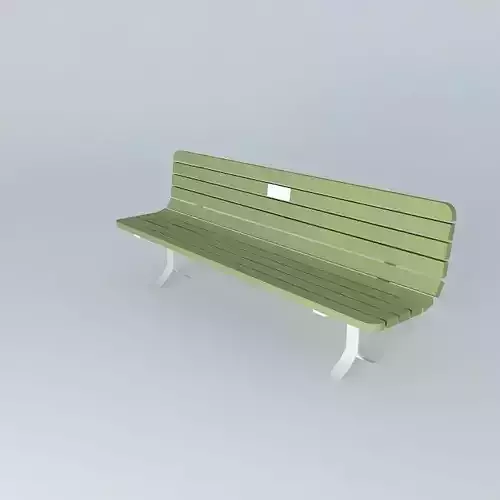 Green bench