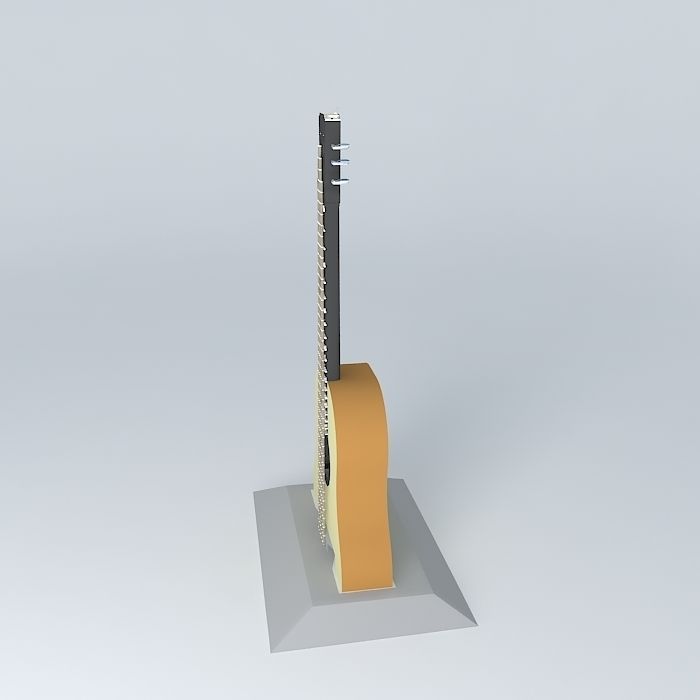 The Guitar Tower Free 3D model_2