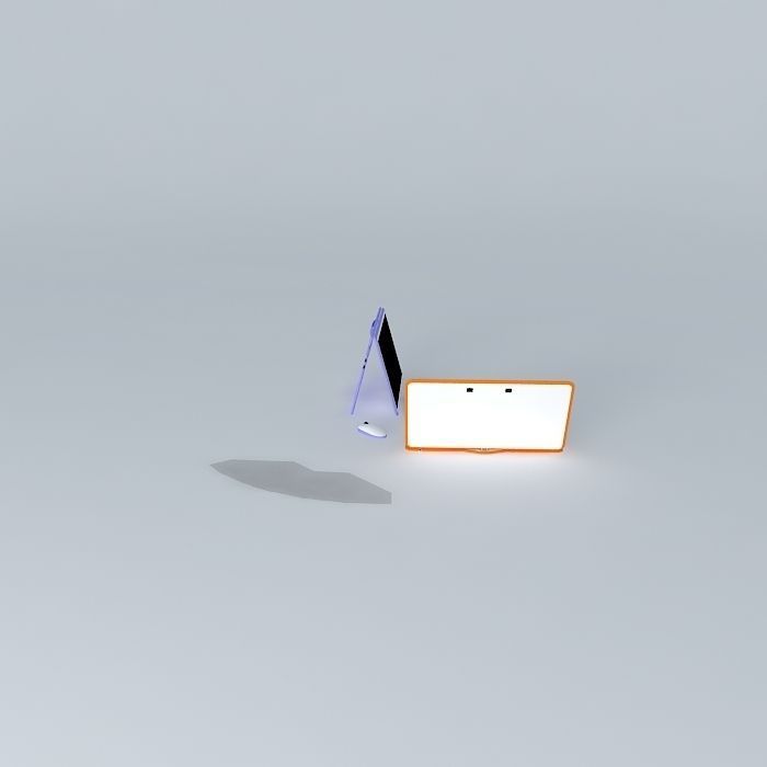 SketchUp Laptop Free 3D model_1