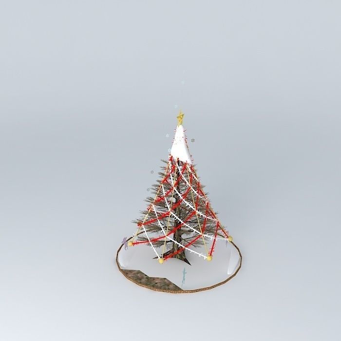 Magic Christmas Tree Free 3D model_1