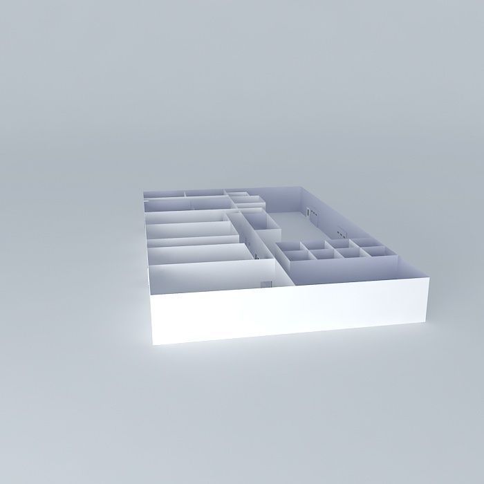 Where I now work. Free 3D model_2