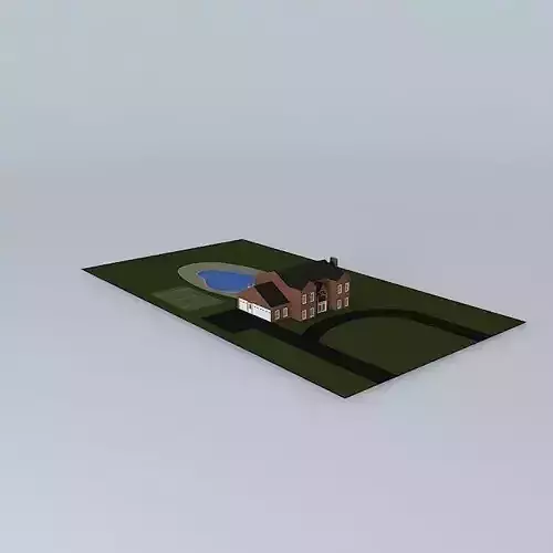 LARGE HOUSE WITH POOL AND TENNIS COURT