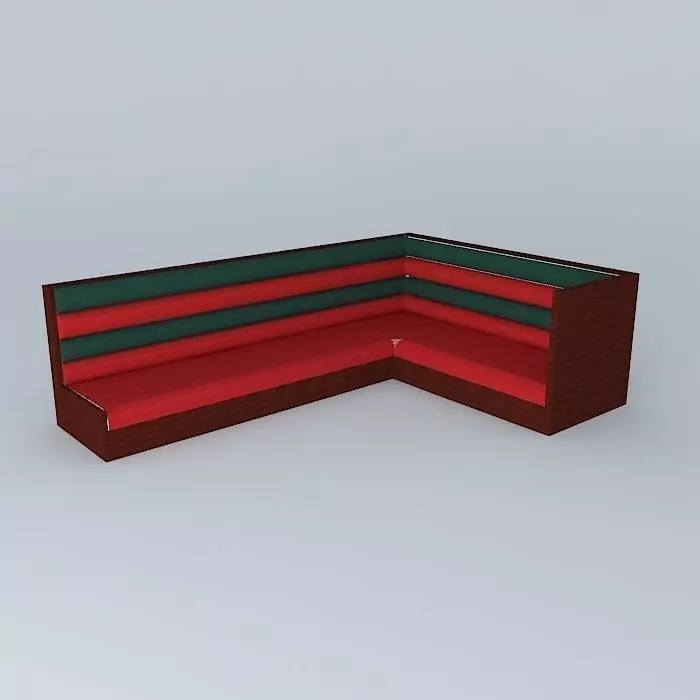 BOOTH SEATING Free 3D model