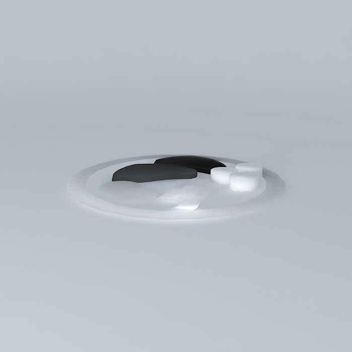 STEAK, EGGS, BISCUITS AND BACON Free 3D model_1