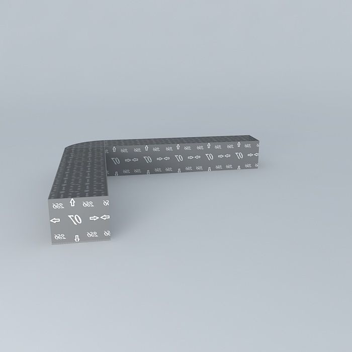 GLASS SALES COUNTER Free 3D model_2