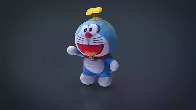 Doraemon Cat Dolly 3D model